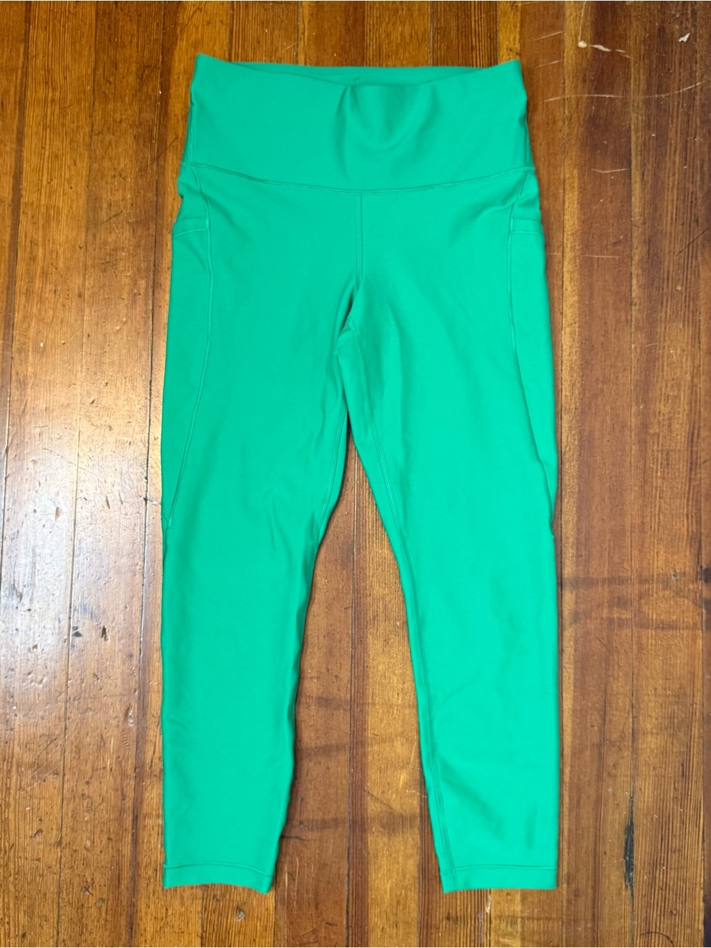 Athleta Green High-Rise Performance Leggings
